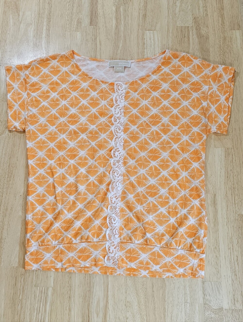 Michael Kors Diamond Print Blouse